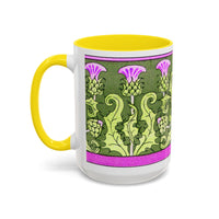 Art Nouveau Thistle Mug