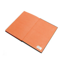 Crested Caracara Falcon Color Contrast Notebook - Ruled