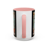 Tarot The World Accent Coffee Mug - 11oz & 15oz