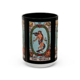 Tarot The World Accent Coffee Mug - 11oz & 15oz