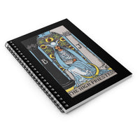 The High Priestess Tarot Spiral Notebook