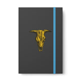 Cow Skull Color Contrast Notebook