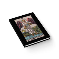 Temperance Tarot Hardback Journal - Ruled Lined