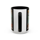 Tarot The World Accent Coffee Mug - 11oz & 15oz