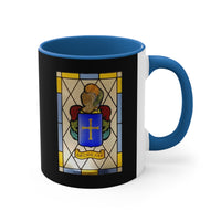 Asturias Shield Stained Glass 11oz mug