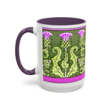 Art Nouveau Thistle Mug