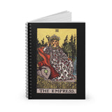 The Empress Tarot Spiral Notebook - Ruled Lined
