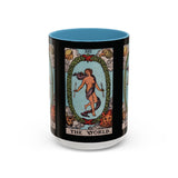 Tarot The World Accent Coffee Mug - 11oz & 15oz