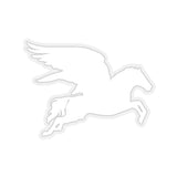 Pegasus in Flight Kiss-Cut Sticker