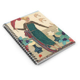 1920's Haute Couture Spiral Notebook - Ruled Line