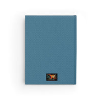 Seahorse and Fish Ruled Hardback Journal