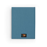 Seahorse and Fish Ruled Hardback Journal