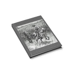 Knights Charging Ruled Hardback Journal