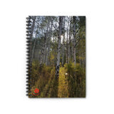 Dandelion in Aspen Grove Ruled Spiral Notebook
