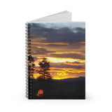 Sunrise Colorado Rockies Ruled Spiral Notebook