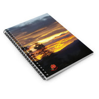 Sunrise Colorado Rockies Ruled Spiral Notebook