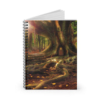 Tree House Ruled Spiral Notebook