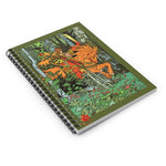 The Red Knight Ruled Spiral Notebook