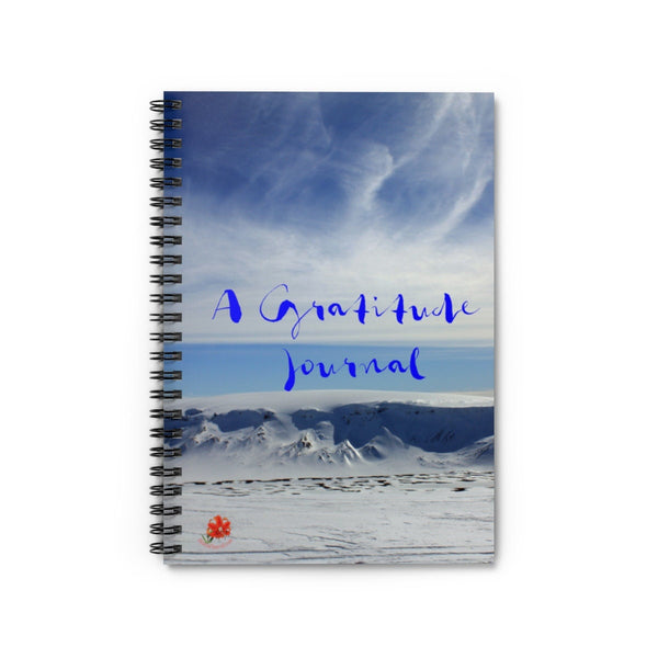 A Gratitude Journal Spiral Notebook - Ruled Line