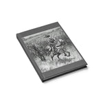 Knights Charging Blank Hardback Journal