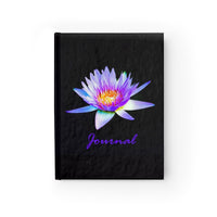 Water Lily Journal Ruled Hardback