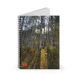 Dandelion in Aspen Grove Ruled Spiral Notebook