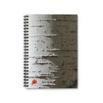 Aspen Bark Ruled Spiral Notebook