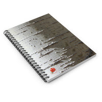 Aspen Bark Ruled Spiral Notebook