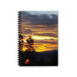 Sunrise Colorado Rockies Ruled Spiral Notebook