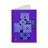 Celtic Tiles Spiral Notebook - Ruled Line