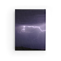 Lightning Strike Blank Hardbound Journal