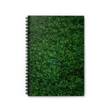 Mossy Wall Ruled Spiral Notebook