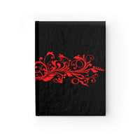 Red Elegance Ruled Journal