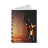 Huntress Ruled Spiral Notebook