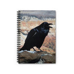 Raven Ruled Spiral Notebook