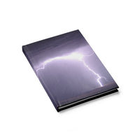 Lightning Strike Blank Hardbound Journal