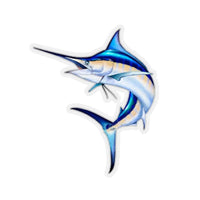 Blue Marlin Sticker