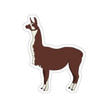 Chestnut Llama Sticker