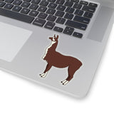 Chestnut Llama Sticker