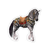 Zebra Mount Fantasy Sticker