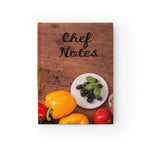 Chef Notes Ruled Hardback Journal