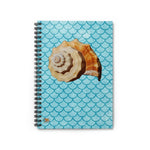 Conch Shell Ruled Line Spiral Notebook