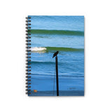 Crow on Mast Ruled Spiral Notebook
