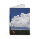 Storm over Tampa Bay Ruled Spiral Notebook