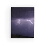 Lightning Ruled Hardback Journal