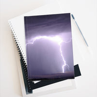 Lightning Ruled Hardback Journal
