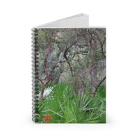 Florida Palmettos Ruled Spiral Notebook