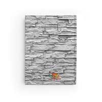 White Stack Wall Ruled Lined Hardback Journal