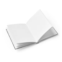 White Stack Wall Ruled Lined Hardback Journal