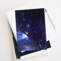 Galaxies Ruled Hardback Journal